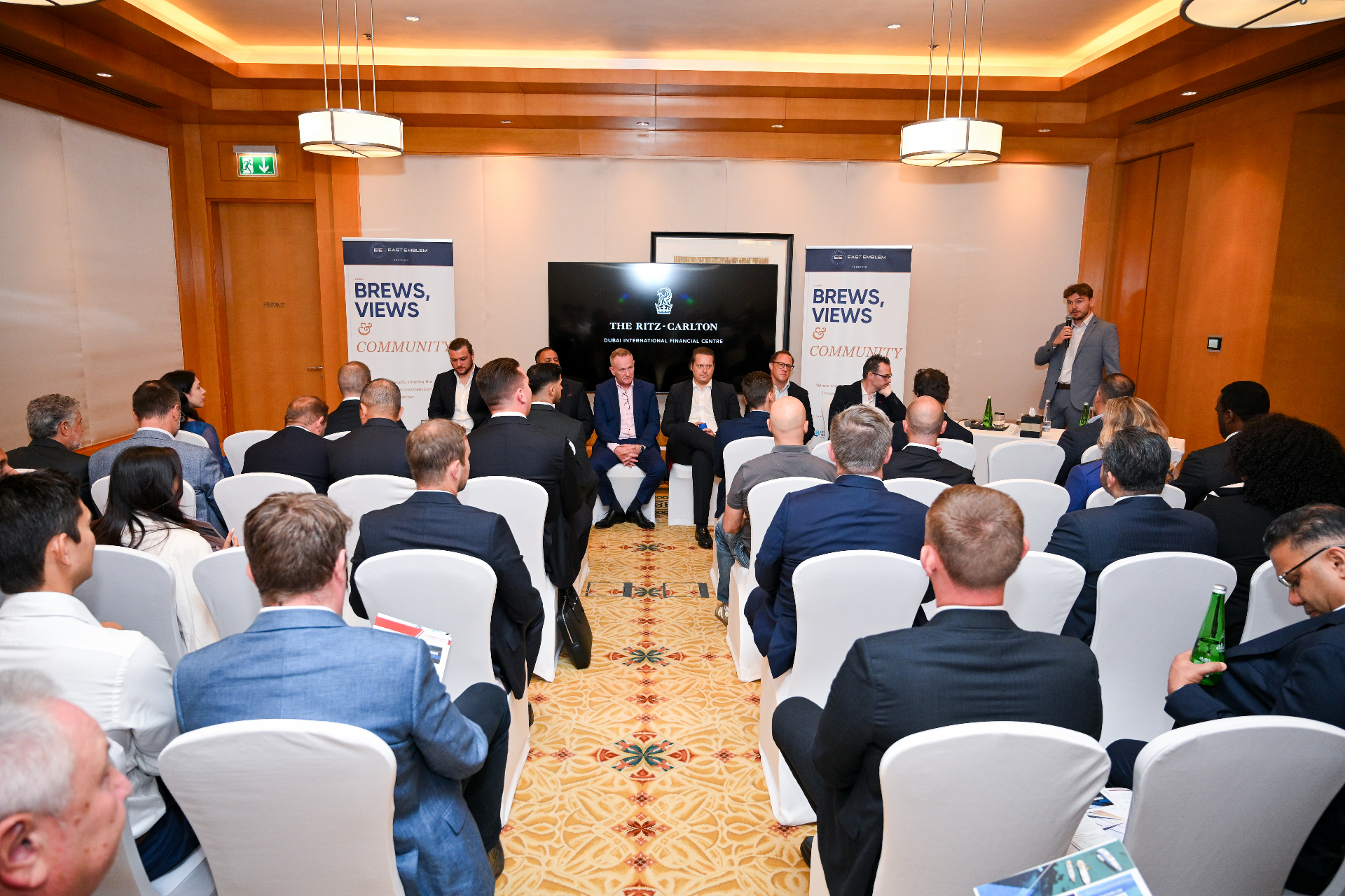 East Emblem Brews, Views & Community event at The Ritz-Carlton DIFC